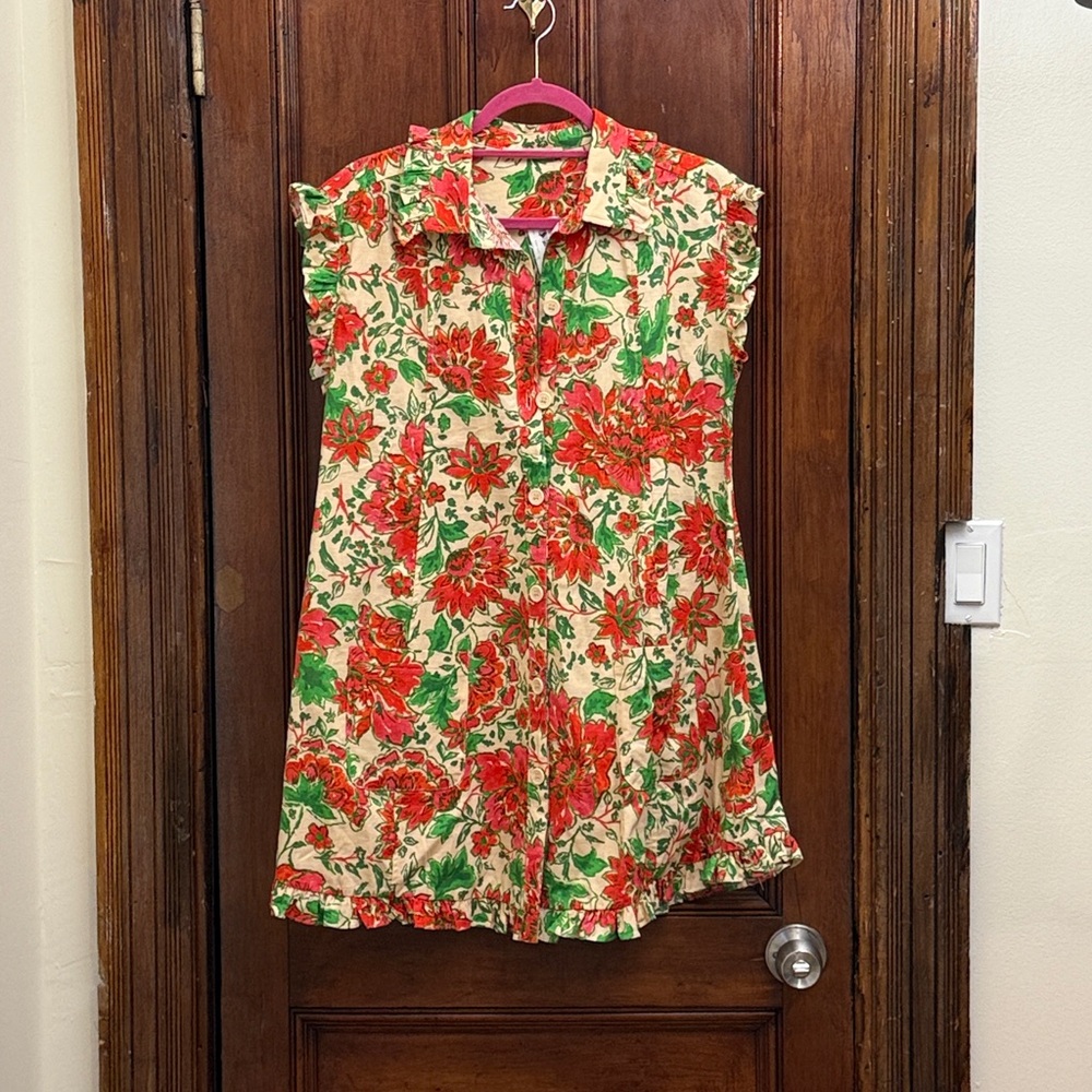 NWT Olivaceous Floral Swing Dress S